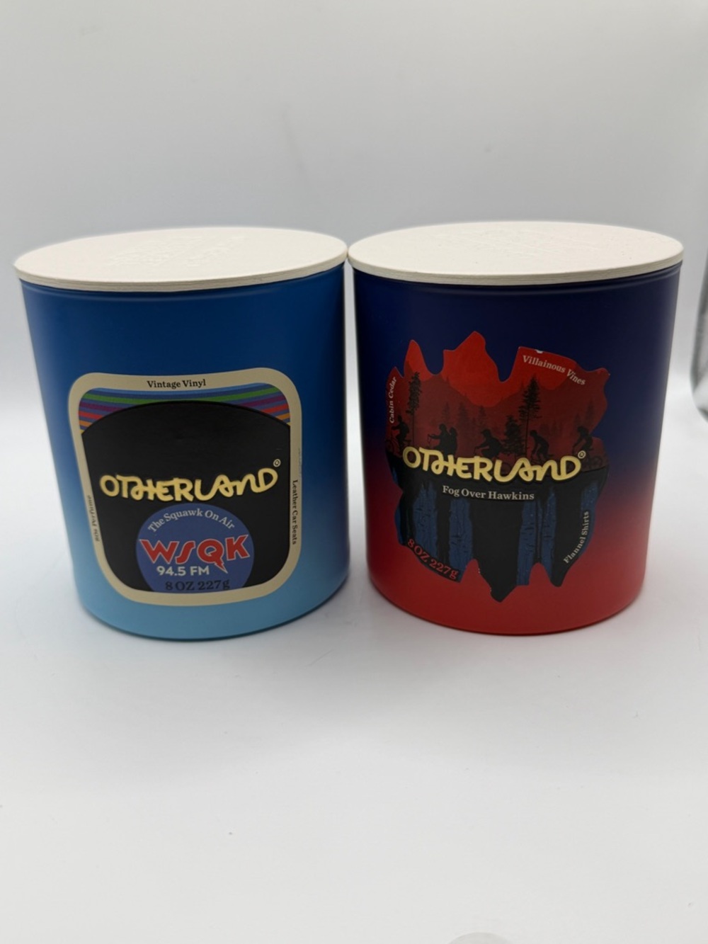 Otherland Scented Candle - Blue and Red Duo